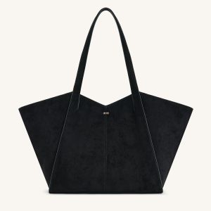 Kiana Large Capacity Tote Bag - Black