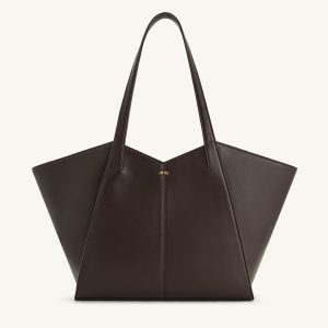 Kiana Large Capacity Tote Bag - Caramel