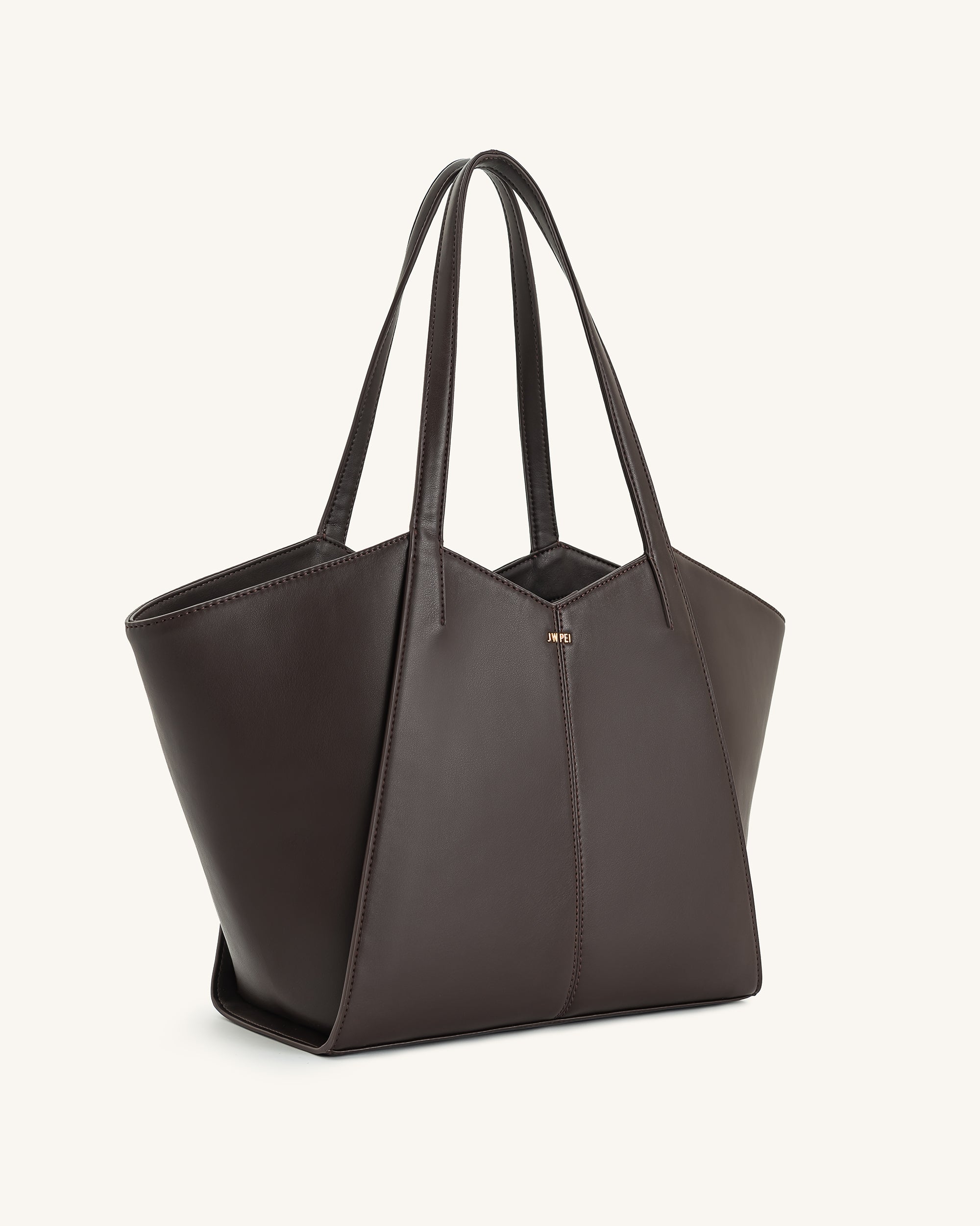 Kiana Large Capacity Tote Bag - Caramel - Image 2
