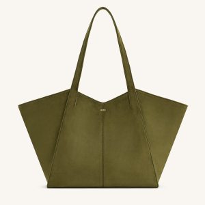 Kiana Large Capacity Tote Bag - Dark Olive