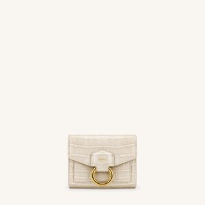 Stella Wallet - Ivory  Croc