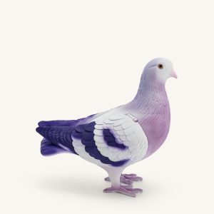Kallie Pigeon Clutch Bag-Purple
