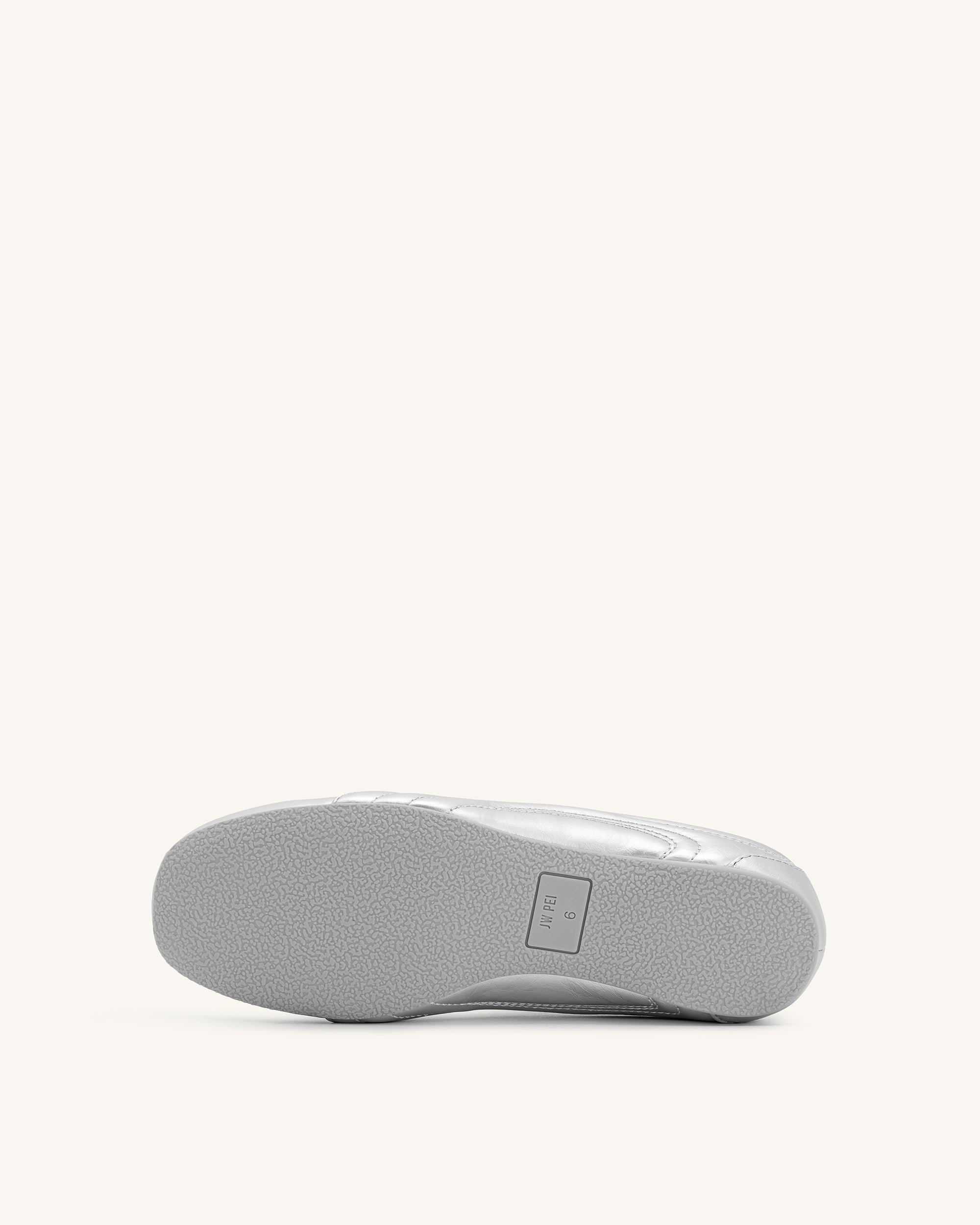 Ferne Streamlined Lustrous Sneakers - Silver - Image 5