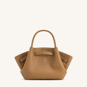 Hana Mini Tote Bag - Latte Color