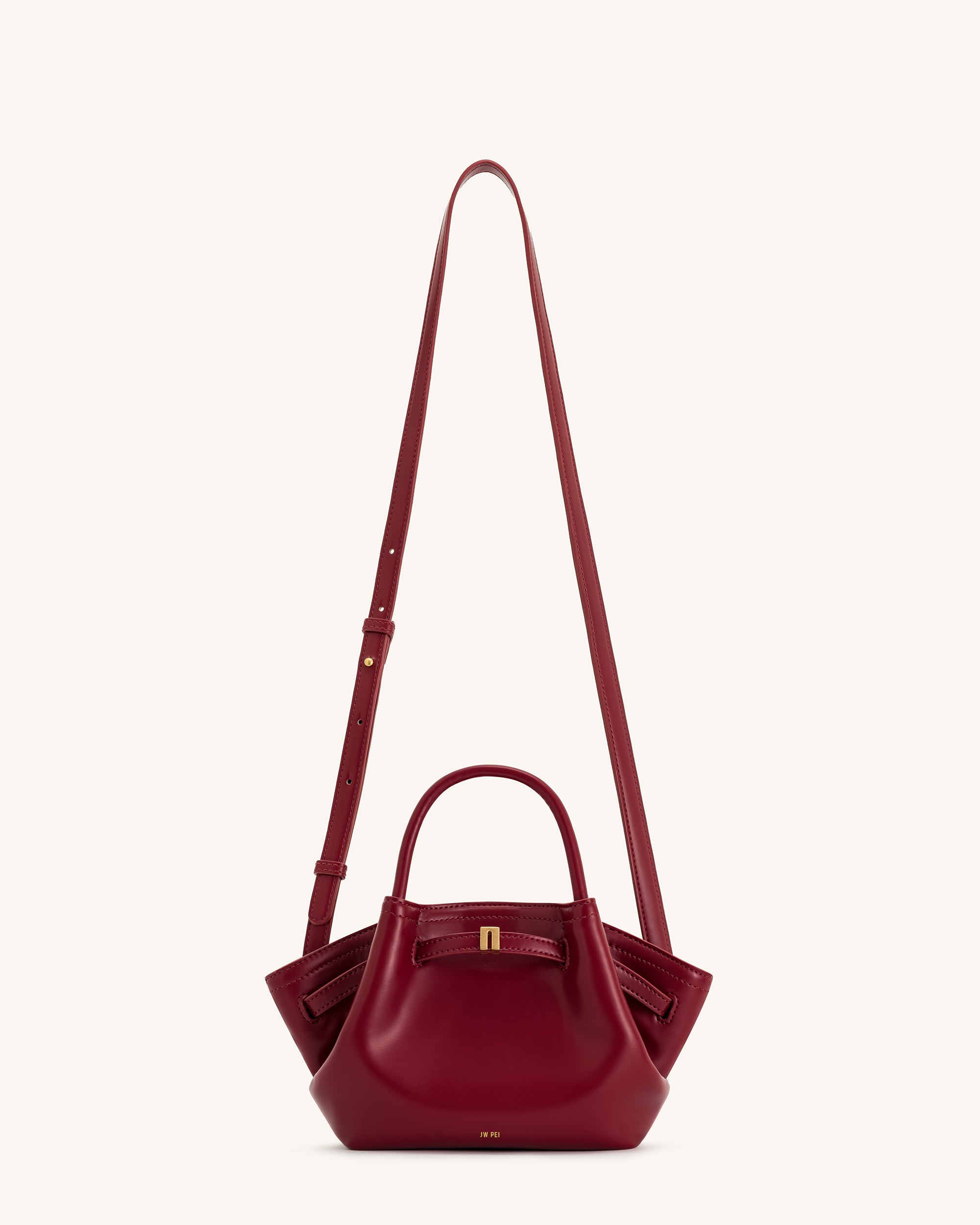 Hana Mini Tote Bag - Claret - Image 2