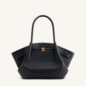Hana Medium Tote Bag - Black