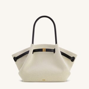 Hana Medium Tote Bag - Black Canvas