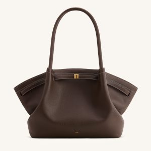 Hana Large Tote Bag - Dark Brown