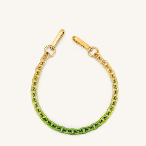 Isla Gradient Chain Strap - Green