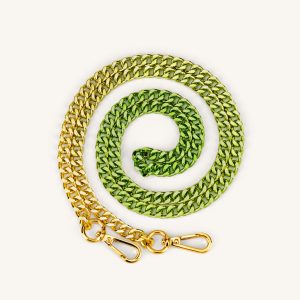 Aria Gradient Chain Strap - Green
