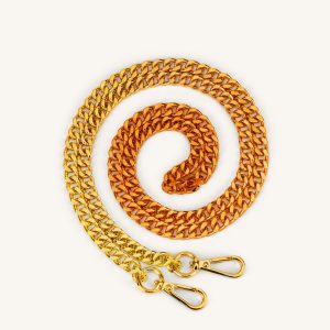 Aria Gradient Chain Strap - Orange