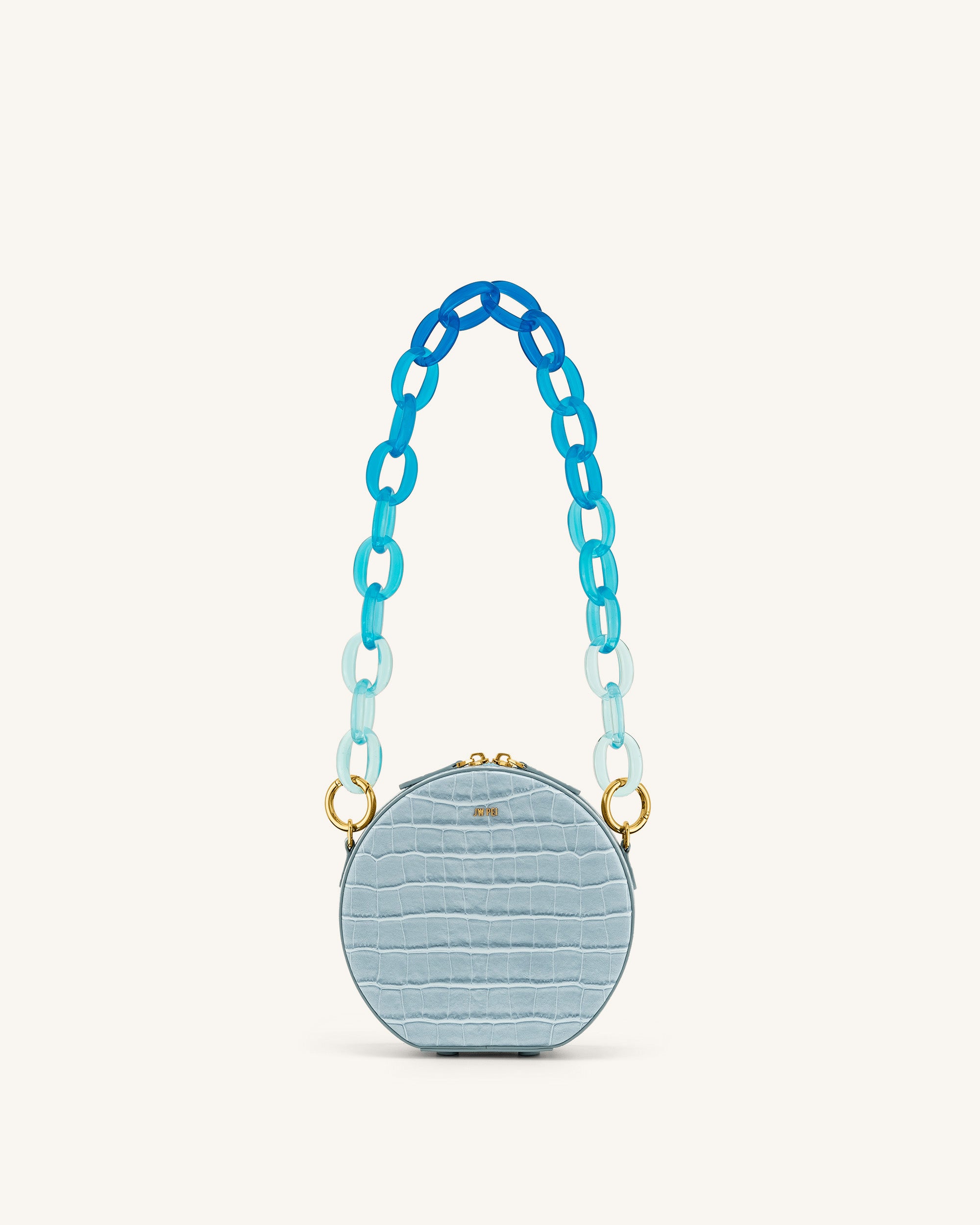 Mya Gradient Acrylic Chain Strap - Blue - Image 2