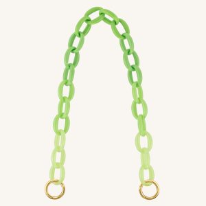 Mya Gradient Acrylic Chain Strap - Green