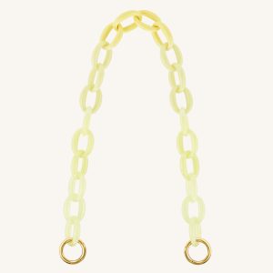 Mya Gradient Acrylic Chain Strap - Yellow