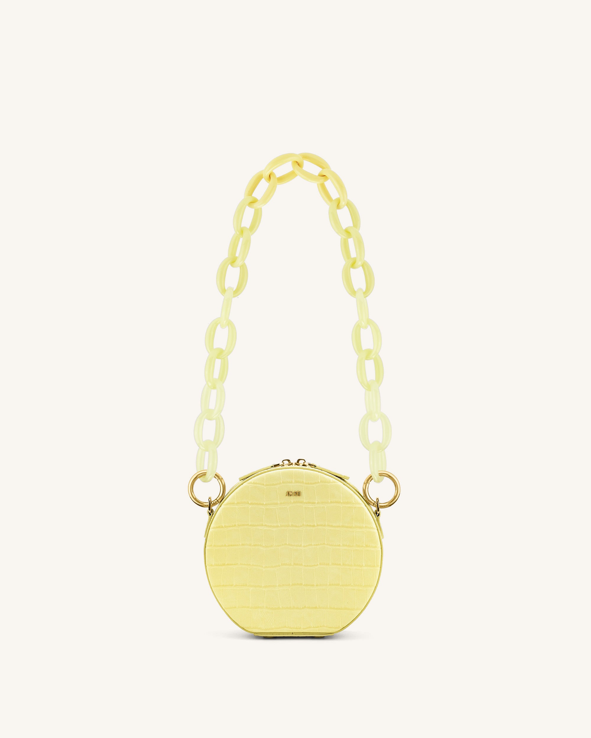 Mya Gradient Acrylic Chain Strap - Yellow - Image 2