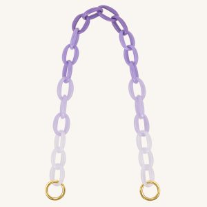 Mya Gradient Acrylic Chain Strap - Purple