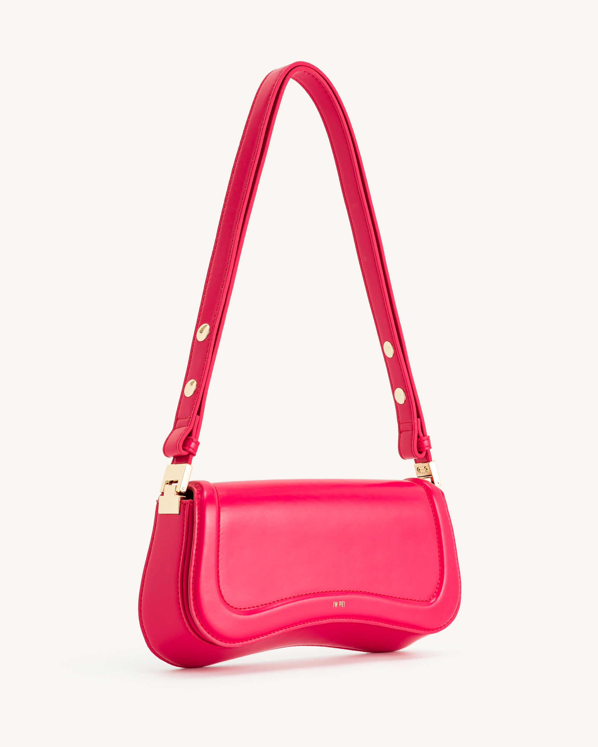 Joy Shoulder Bag - Magenta - Image 2