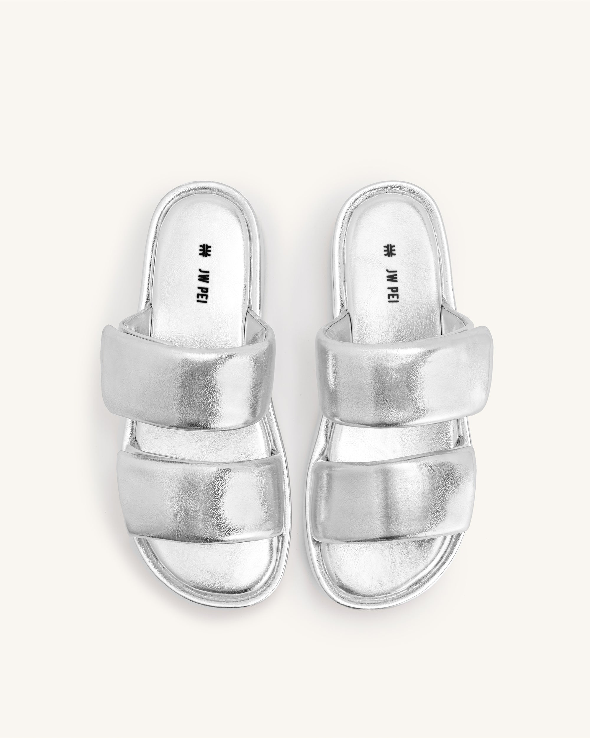 Lexi Metallic Sandal - Silver - Image 4