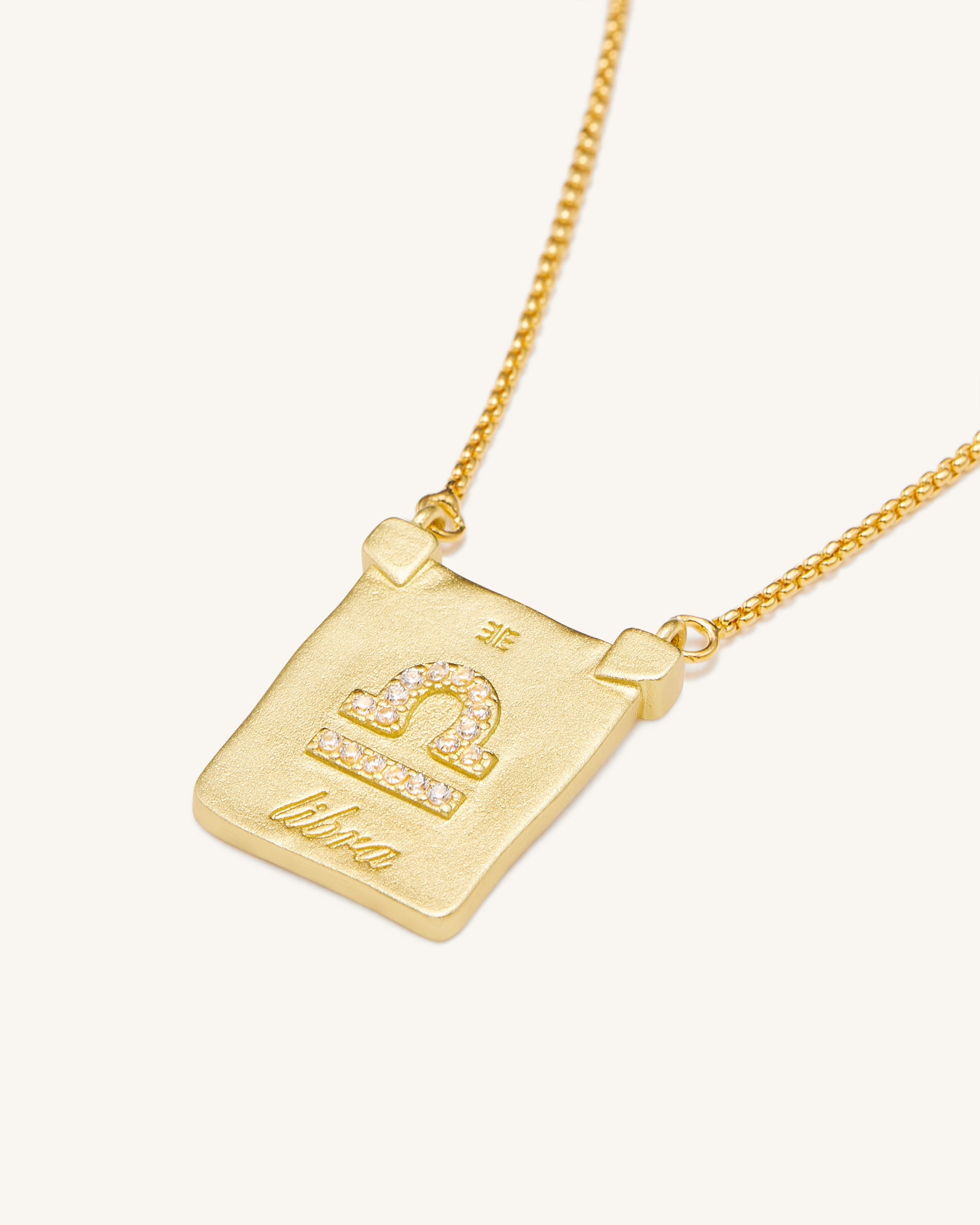 Zodiac Pendant Necklace - 18ct Gold Plated - Image 13