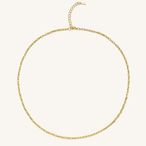 H Chain Necklace