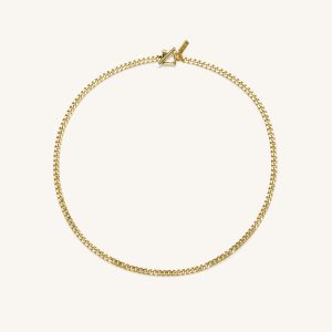 E Chain Necklace