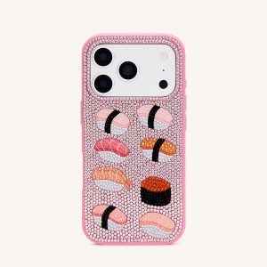 Sushi Phone Case - Multicolor Pink
