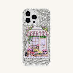 Ellie Floral Shoppe Phone Case - Multicolor White
