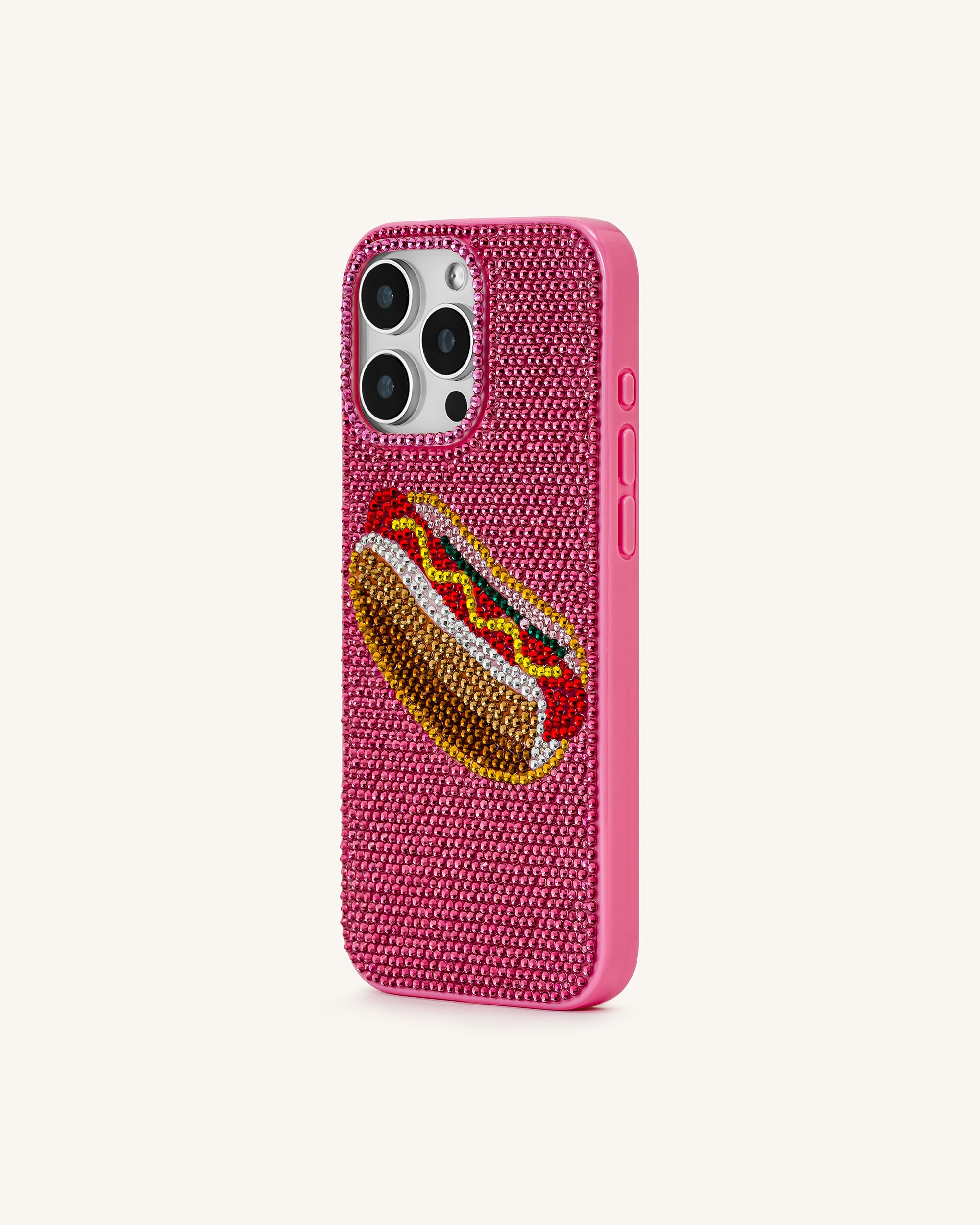 Hot Dog Phone Case - Multicolor Pink - Image 2