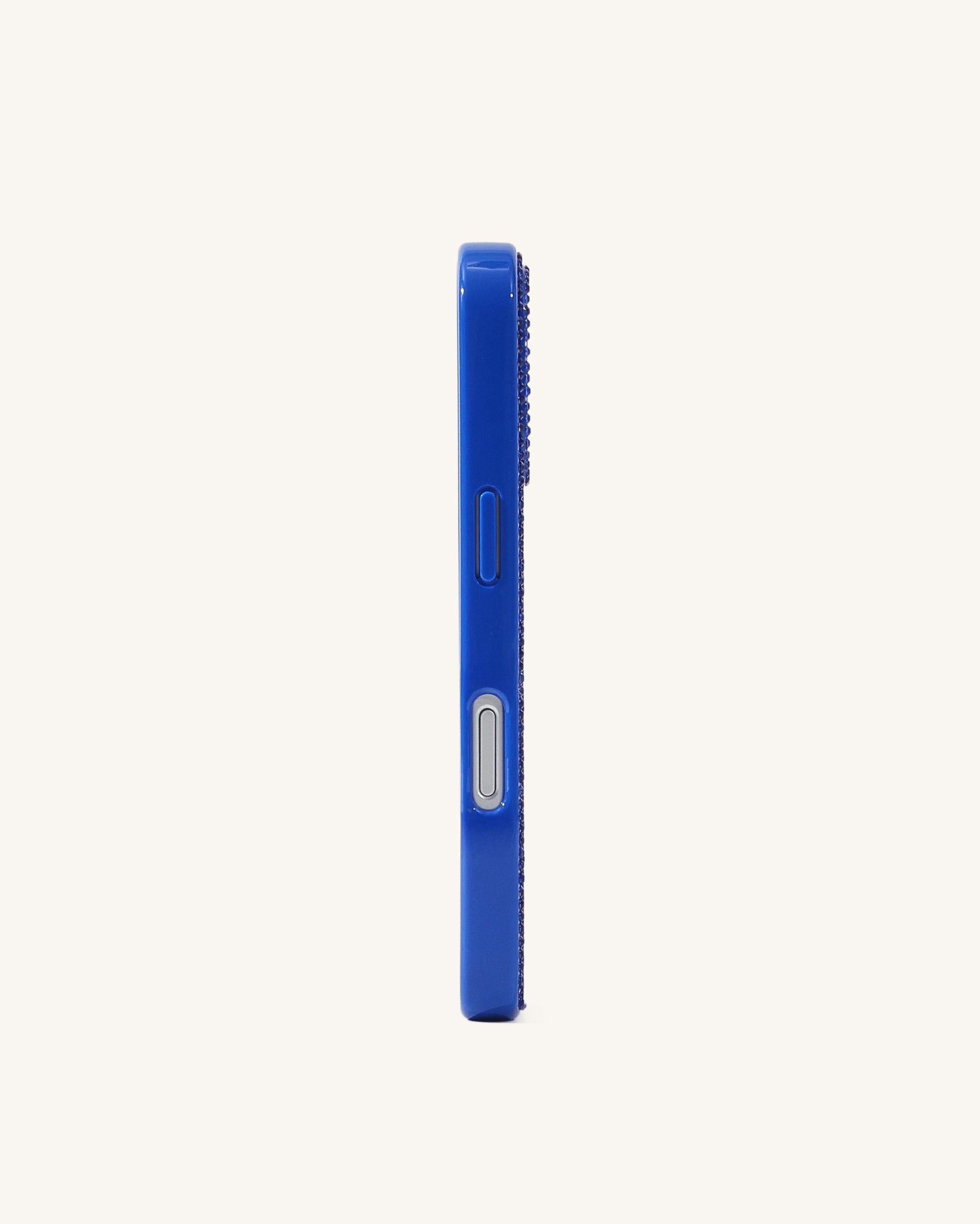 Rainbow Dog Artificial Crystal Phone Case - Blue - Image 3