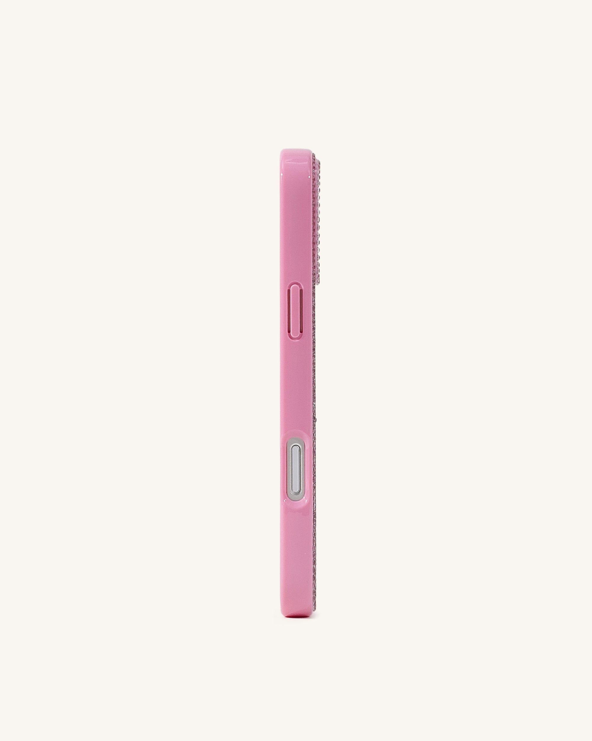 Angel Bunny Glitter Phone Case - Pink - Image 3