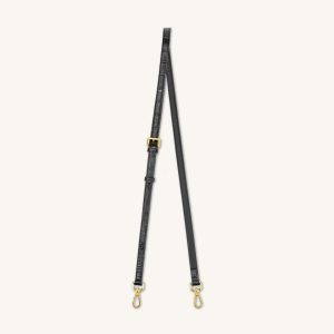 Strap for Mini Flap - Black Croc