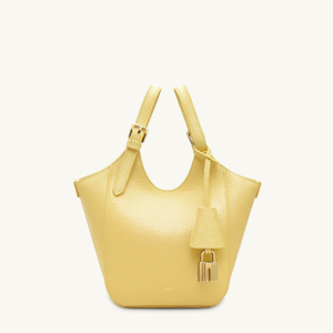 Ines Padlock Tote Bag - Yellow
