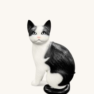Elsie Cat Clutch - White
