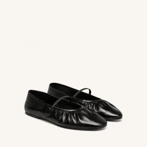 Isabelle Elastic Mary Janes ?C Black