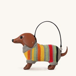 Addison Dachshund Handbag - Multicolor
