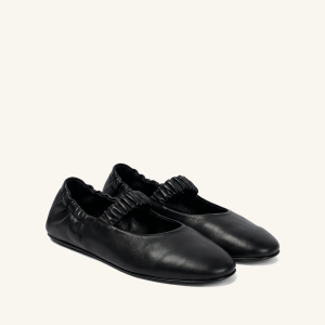 Luna Scrunch Mary Janes ?C Black
