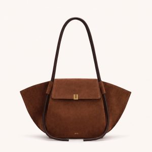 Marnie Winged Tote - Brown