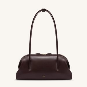 Aveline Shoulder Bag - Dark Brown